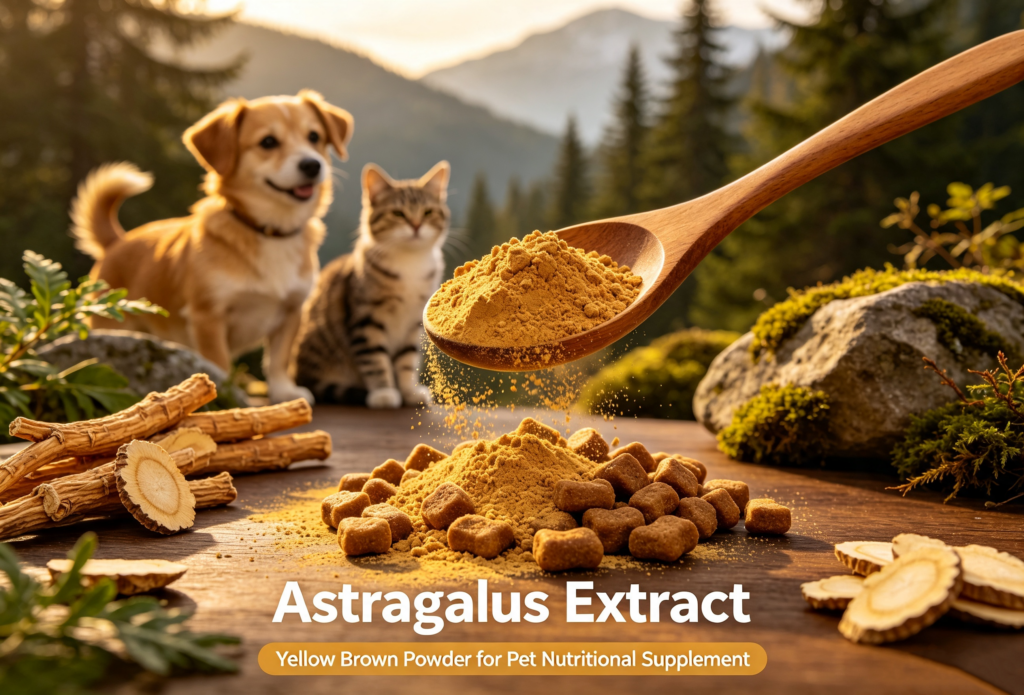 Bulk Astragalus Extract Powder for Pet Food Supplements