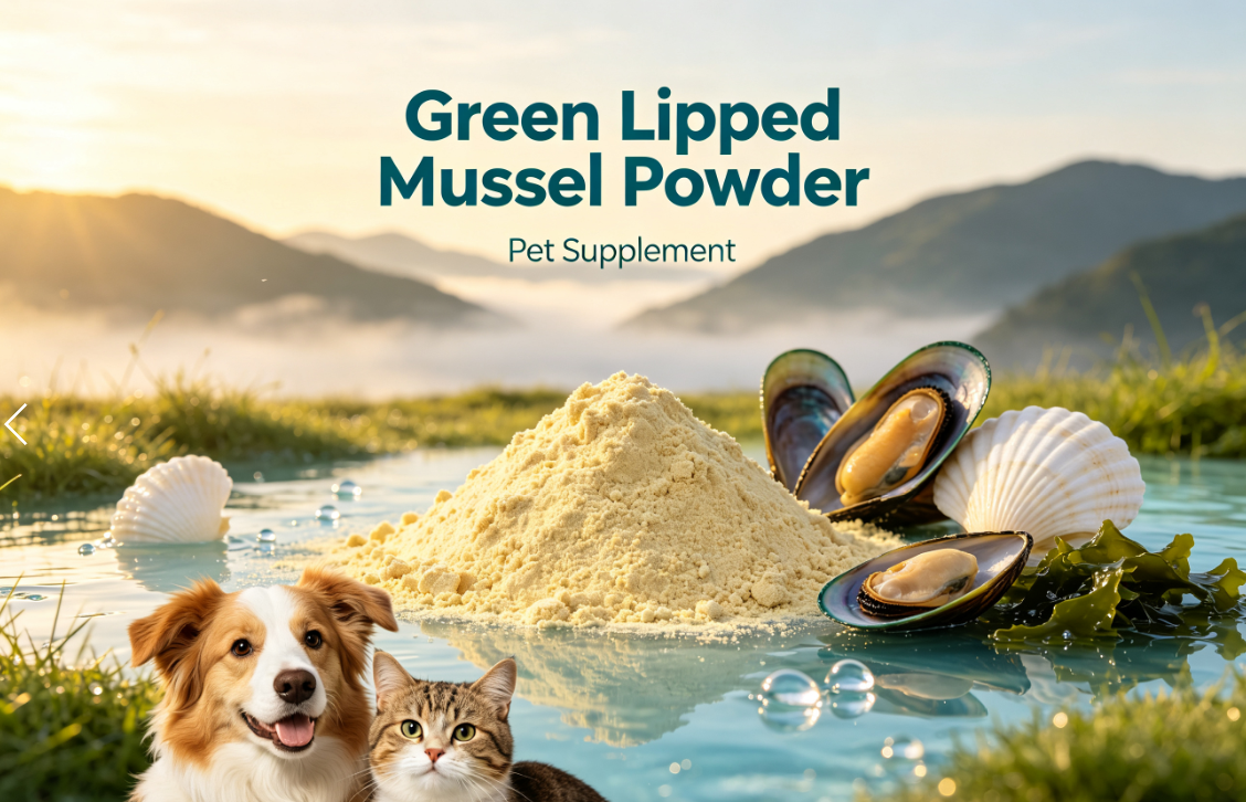 Green Lipped Mussel Powder Supplier for Pet Nutrition