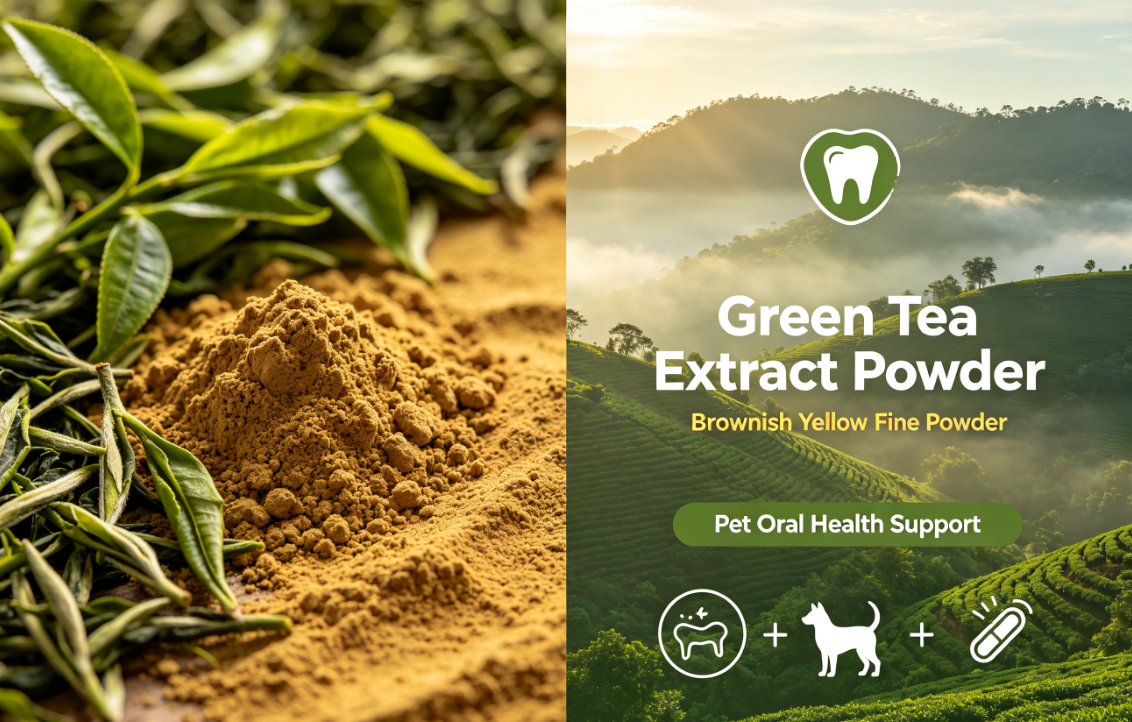 Green Tea Extract Powder Zenpet Pet Nutrition Ingredients Supplier