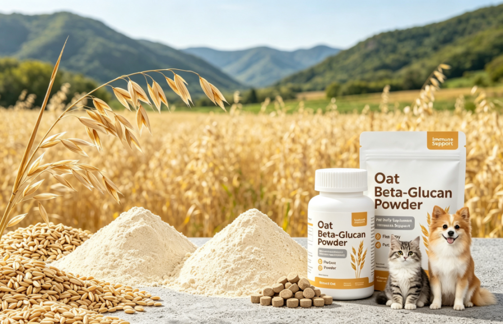 Wholesale Oat Beta-Glucan Powder for Pet Stool Quality