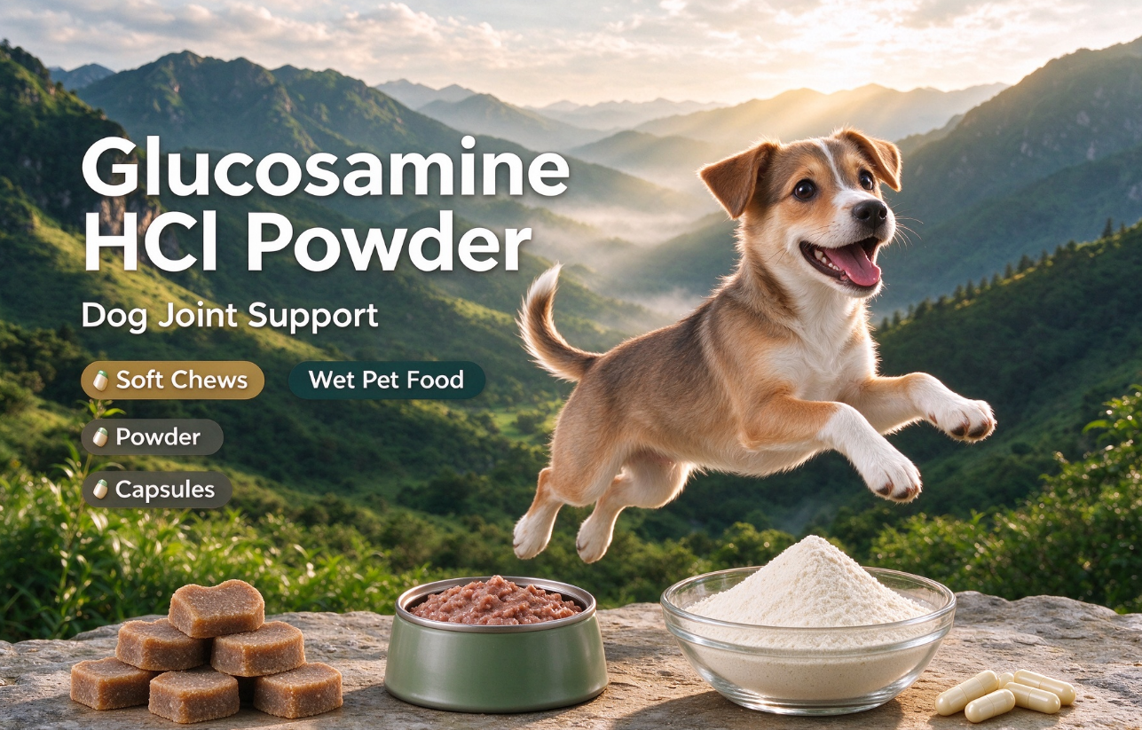 Bulk Glucosamine HCl Powder for Pet Joint Health